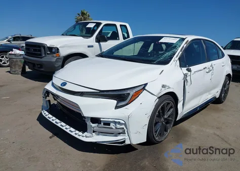 2025 Toyota Corolla Le/Se from USA, damaged, VIN JTDBDMHE3SJ014122